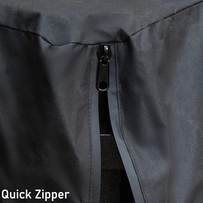 ZJYWSCH Grill Cover for Pit Boss Platinum KC Combo Wood Pellet & Gas Grill Outdoor Waterproof Pit Boss KC Combo Grill Cover PB1285KC 600D Heavy Duty