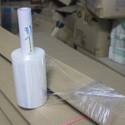 Clear Stretch Wrap - 6" x 1000' Heavy-Duty Plastic Wrap Roll for Moving & Shipping