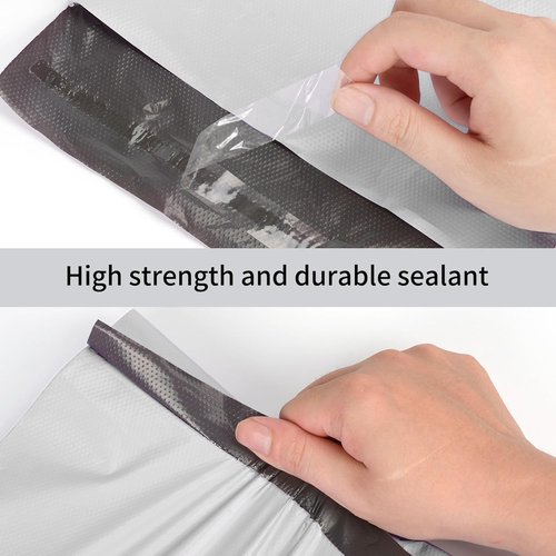 Poly Mailer 14.5x19 Inch | 100 Pack Waterproof Shipping Bags with Strong Adhesive for Clothing