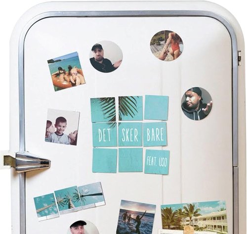 Mr. Pen - Flexible Adhesive Magnetic Sheets | 4" x 6", 10 Pack, Cuttable Picture Magnets