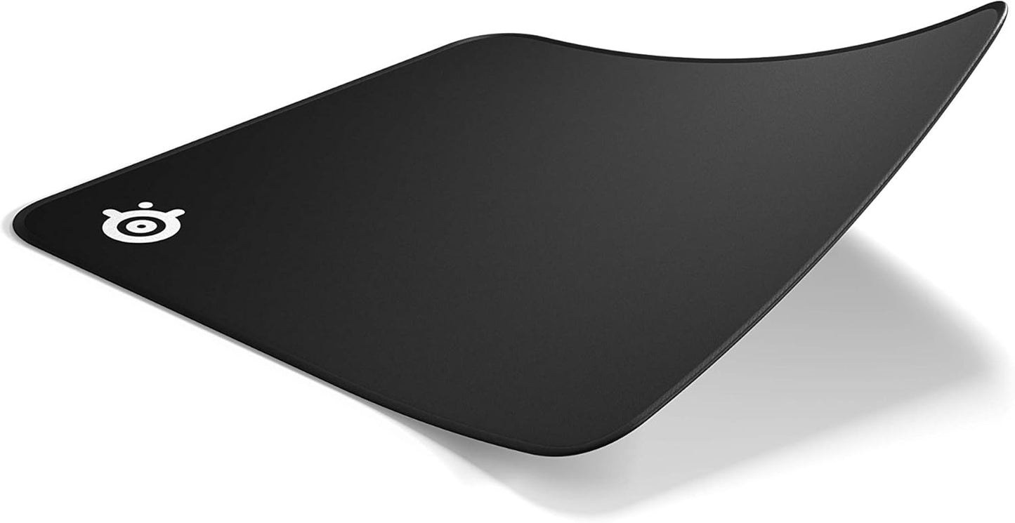 SteelSeries QcK Gaming Mouse Pad | Large Size - Extra Durable Stitched Edge - Optimized for Gaming Sensors - Black