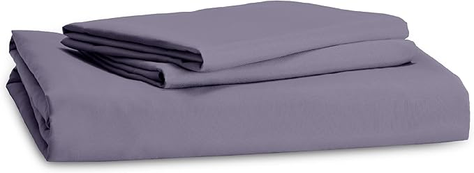 Bedsure Duvet Cover Queen Size - Soft Double Brushed Bedding Set for Kids & Adults, Zipper Closure, 3 Pieces, Includes 1 Duvet Cover (90"x90") & 2 Pillow Shams, NO Comforter, Grayish Purple