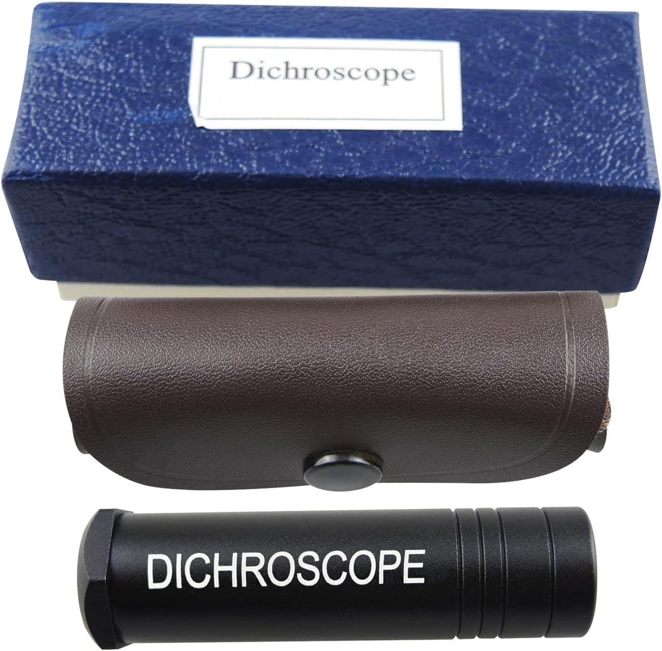 Skiennix Heavy Duty Calcite Dichroscope - Gemstone Tester for Trichroic & Pleochroic Colors | Durable Metal Body