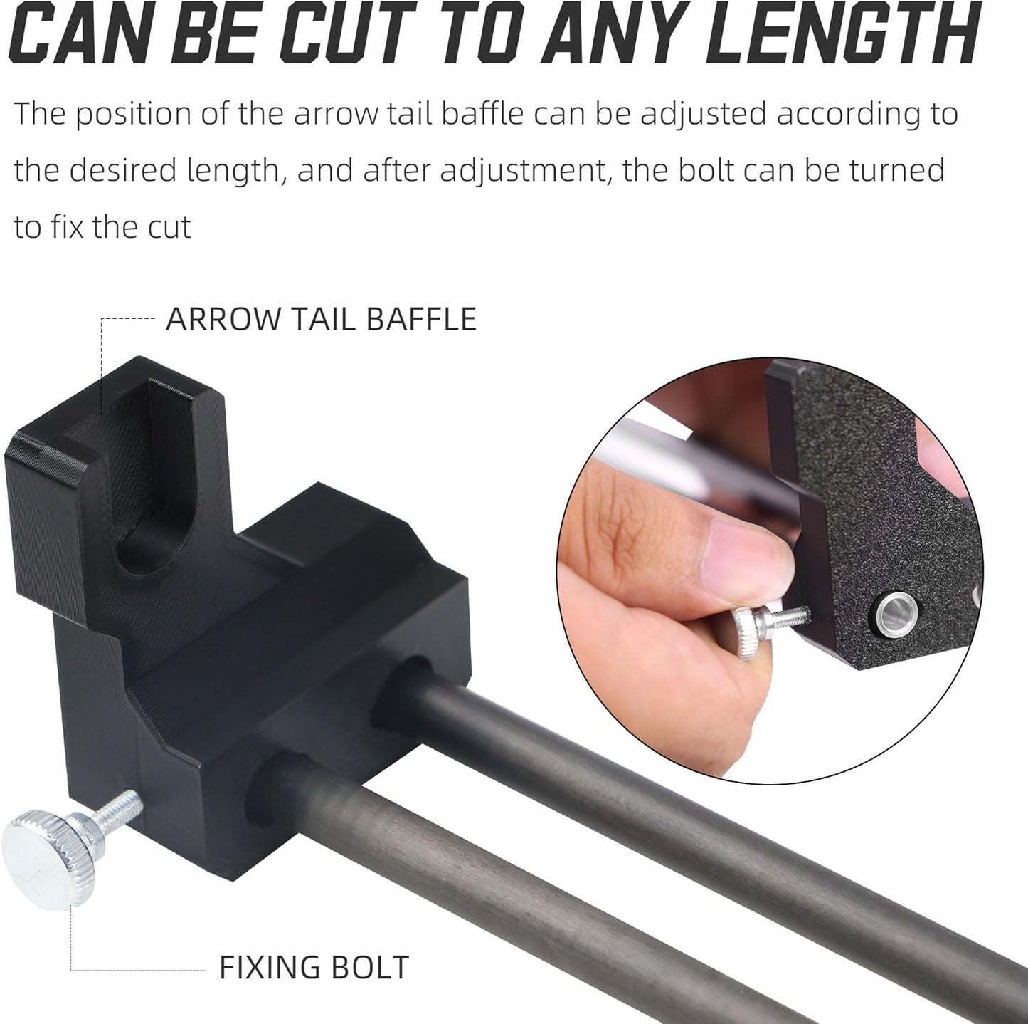 Skiennix Archery Arrow Saw - Precision Cutting Tool for Perfect Arrows | Durable Design