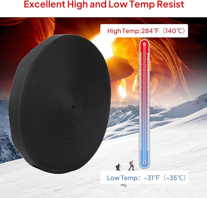 2 in 1 Heat Shrink Braided Sleeving Fabric Tubing-Ideal fit Irregular Shape Hose/Cable/Wire (3/4"(19mm), 14FT)