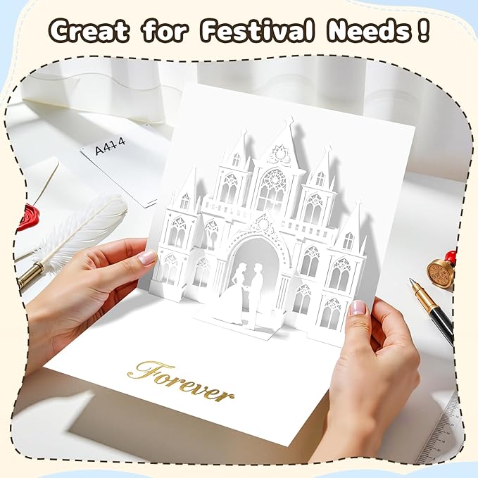 120 Sheets Cardstock 8.5x11, 65lb White Card Stock, White Construction Paper, 180gsm Thick Printer Paper for Printing, Painting, Card Making, Kids School Supplies,Party Decorations