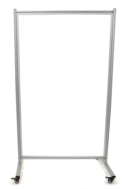 Luxor Mobile Magnetic Whiteboard - Versatile Room Divider | 72" x 48" | Ideal for Offices and Classrooms