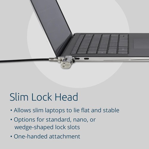 Kensington Combination Laptop Lock - Resettable Security for Standard Slots | K60213WW