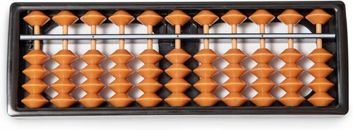 Digital Standard Abacus | 11-Column Soroban Calculator - 17.8 cm Professional Educational Tool