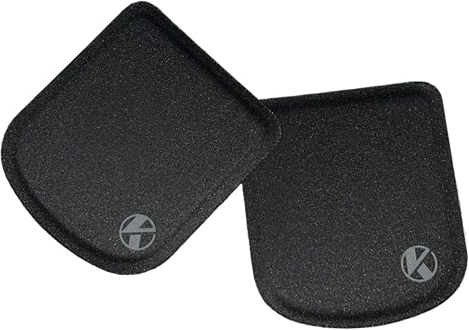 KOVEHN Ultra-Thin Portable Laptop Wrist Rest Pads (Onyx Black)