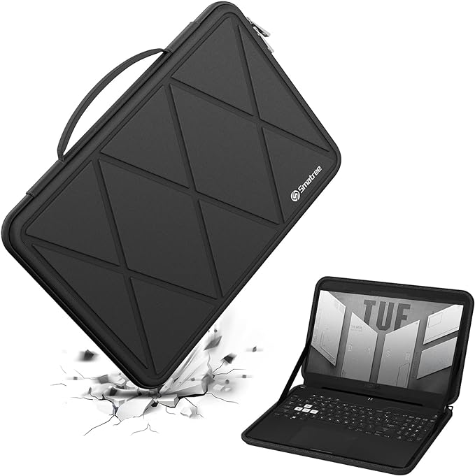 Smatree Hard EVA Protective Case Compatible for 16inch ASUS TUF Gaming F16 2024,for TUF Gaming A16 2024 FA607(Not fit for FA608),Zenbook Pro 16X OLED UX7602,15.6inch ASUS TUF Gaming F15/A15 Bag(X8283)