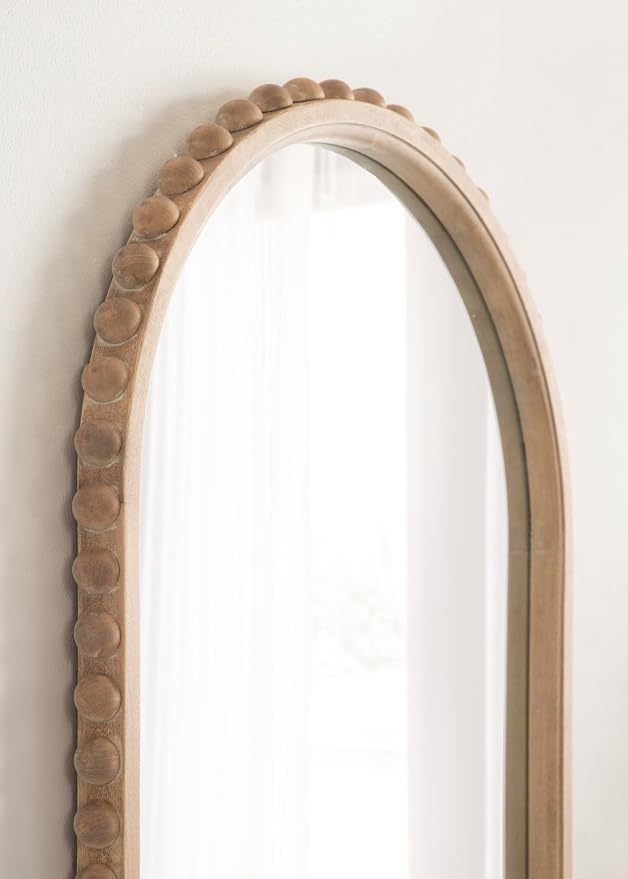 Kate and Laurel Beadbrook Modern Beaded Arched Mirror
