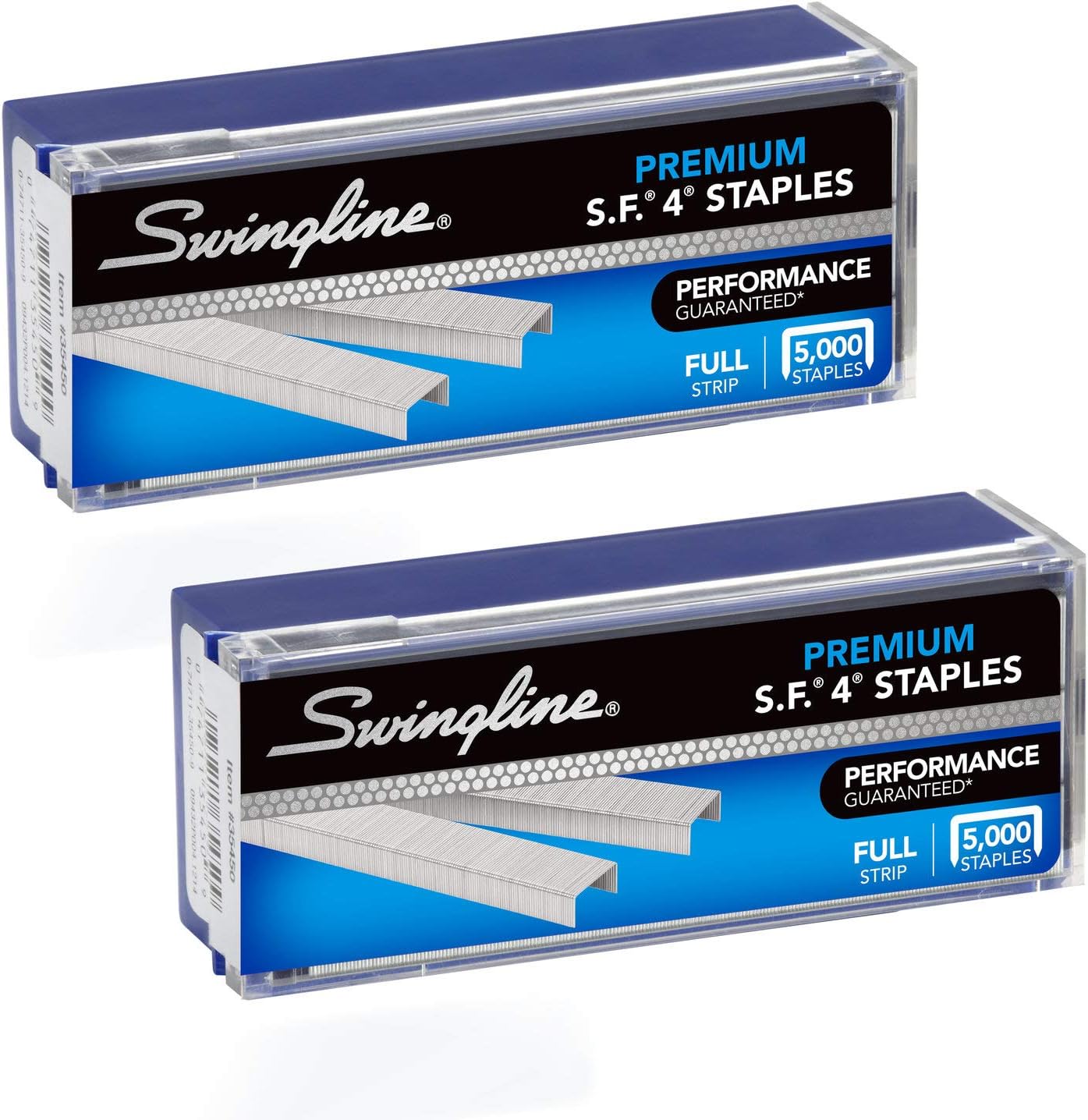 Swingline Premium S.F. 4 Staples - 1/4" Length, 5000 Count Box for Desktop Staplers | 10 Packs