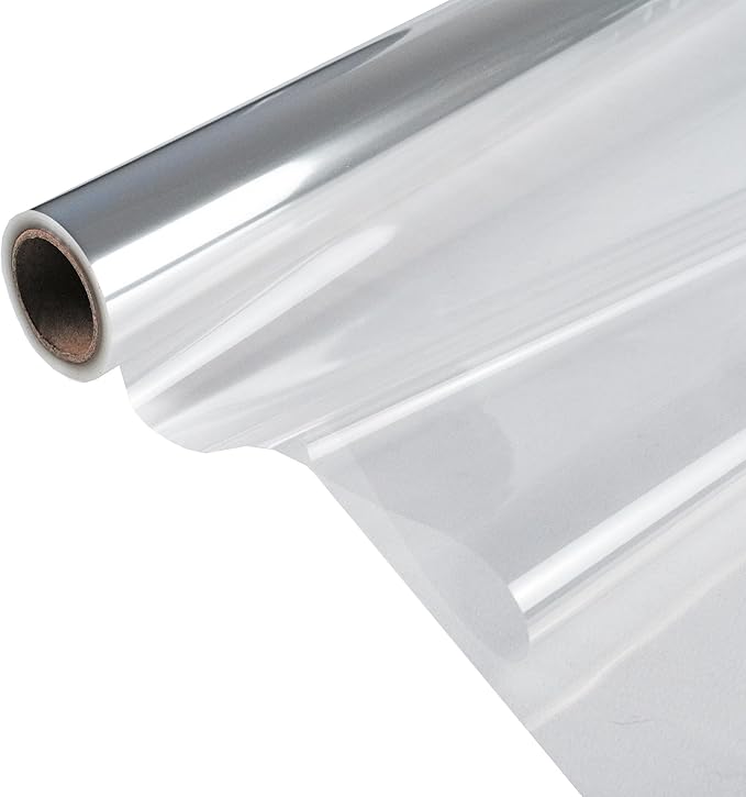 Craft And Party Clear Cellophane Wrap, 30" X 100ft - Gift Wrap Roll