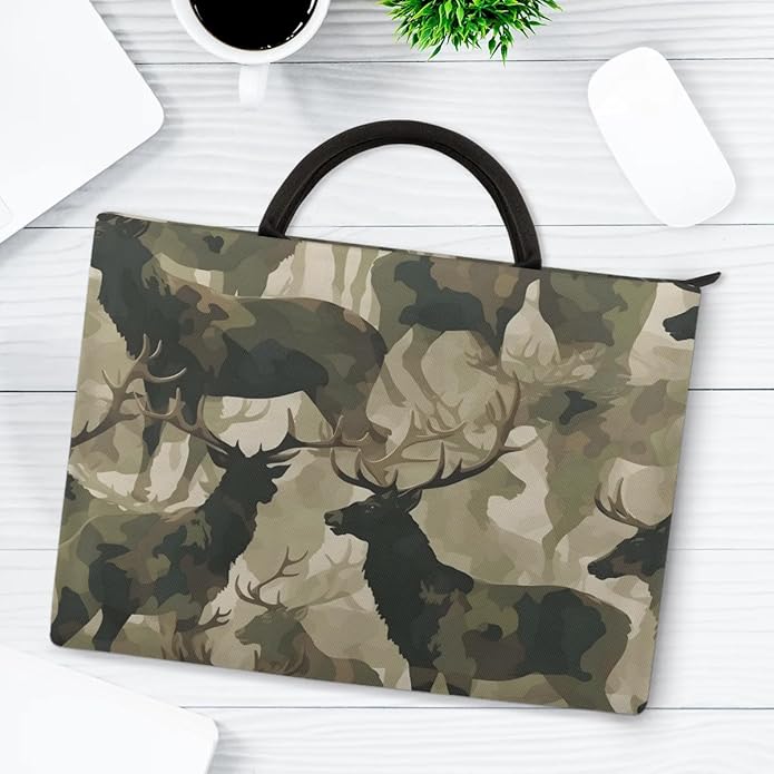 Hsnar 15.6 Laptop Case Briefcase Handbag with Accessory Pocket Slim Laptop Bag Laptop Sleeve
