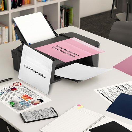50 Pack White A4 Envelopes | Self-Sealing 4x6 Envelopes for Invitations, Photos & Cards