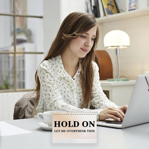 Funny Desk Signs by [Brand Name] - 30 Flip Messages for Office Decor | 5.5 x 8 Inches