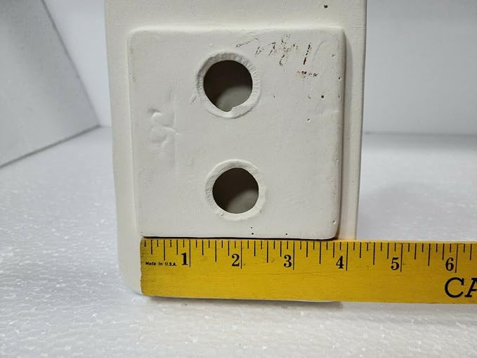 Bright White Matte Ceramic Soap Dish Tray Tile in Daltile Color 0790 Mid Century Modern Retro