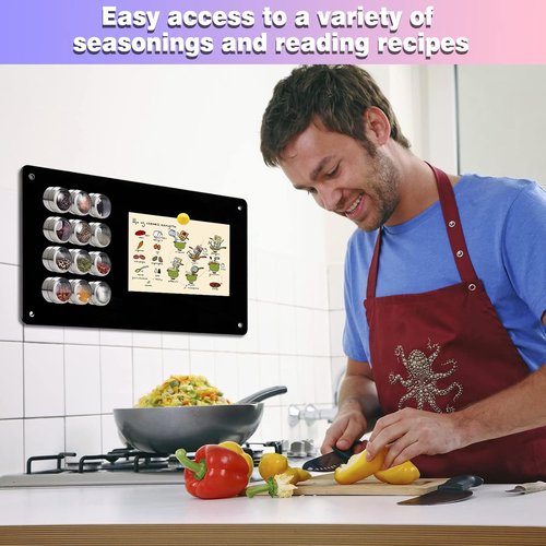 Magnetic Board by 2Pack - 17.5" x 11.4" Black Magnet Bulletin Board for Notes & Photos | Includes Dual Lock Tape & Screws