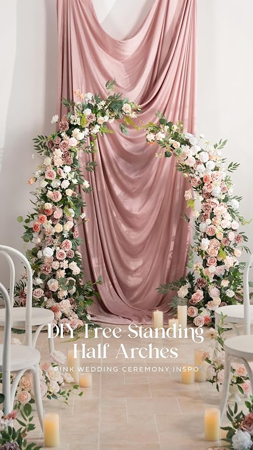 Ling's moment 1.5/2 inch Artificial Rose Taupe & Nude Buds and Petite Roses w/Stem 25pcs for DIY Wedding Boutonniere Corsages Bouquets Centerpieces Decorations