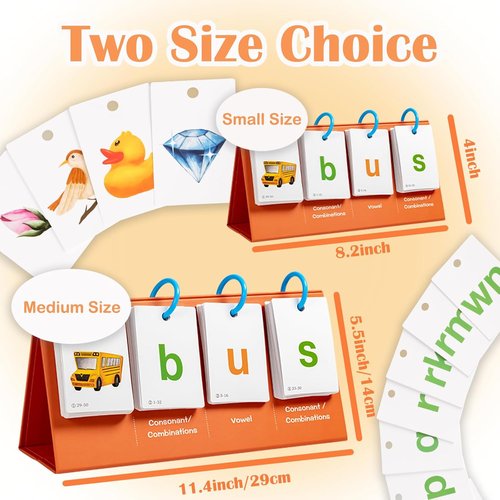 Alened Sight Words Flash Cards - Phonics Learning Tools for Kindergarten | CVC Word Games & Activities