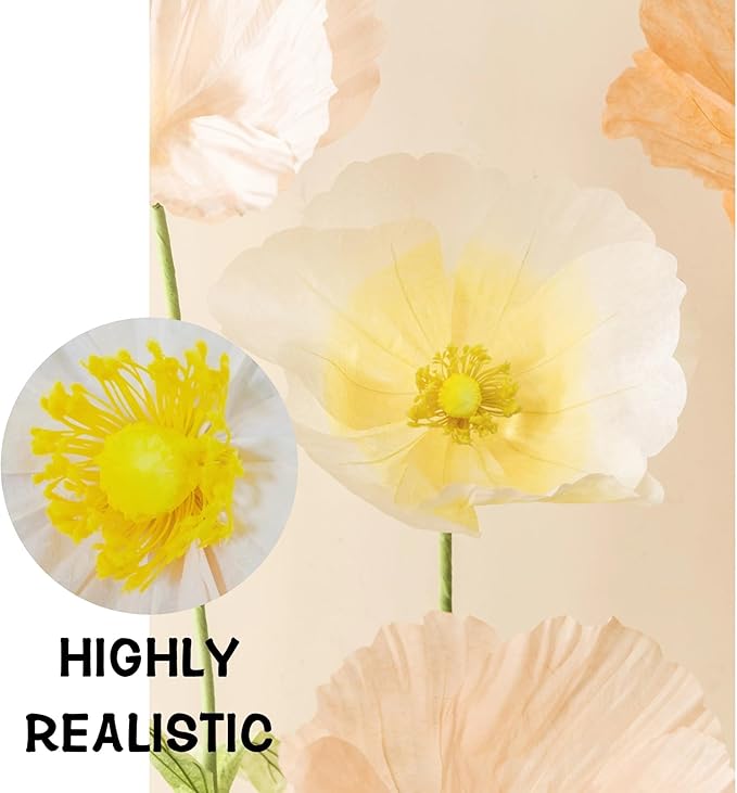Giant Artificial Flower for Decoration, 7 Pcs/Set Artificial Flower for Wedding Birthday Christmas Purple Party Banquet Backdrop Decor Photography Props, Shop Window Display