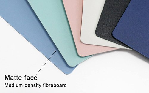 BOMEI PACK Plastic Clipboard - 6-Pack Assorted Colors | 12.5 x 9 Inch Office Supply Set