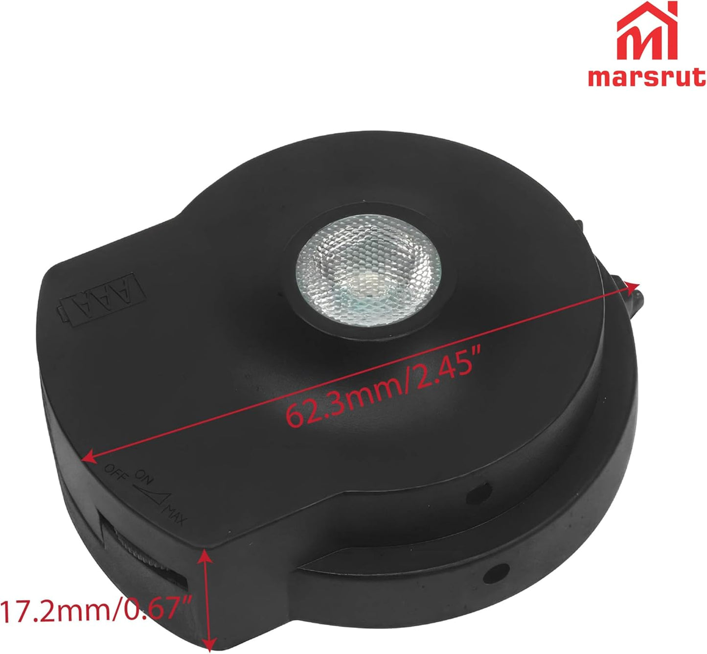 XSP Microscope Bottom Light Source Kit - Adjustable LED Lighting Adapters for Enhanced Brightness (Black)