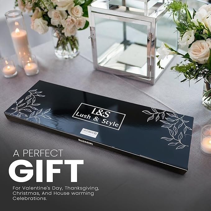 Lush & Style Premium Bathtub Tray Large 35x10 Inch, Acacia Wood Luxury, Waterproof, Non-Toxic, Adjustable Legs, No Tools Required,Caddy Tray,New Home Essenials Make sure to measure before 35 Inch Long