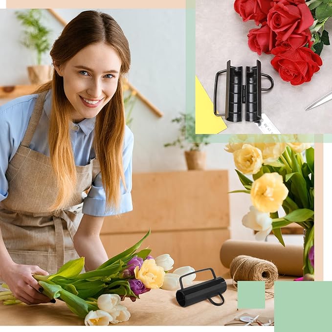 2 Pcs Rose Thorn Stripper Tool Thorn Remover for Roses Leaf Leaf Stripping Tool Flower Stem Cleaner Cutter for Outdoor Gardening Flower Arrangement Florist Supplies