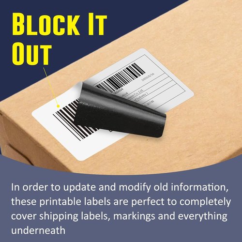 L LIKED Direct Thermal Labels - 2.25" x 1.25" Permanent Adhesive Barcode Address Labels | 1000 Labels per Roll