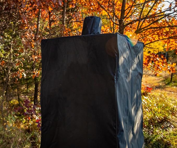 ZJYWSCH Grill Cover for Pit Boss Pro Series 4 Wood Pellet Vertical Smoker PBV4PS2 PBV4PS1 Heavy Duty Pit Boss Copperhead Onyx 1300 Vertical Smoker Cover PBV4NX Waterproof