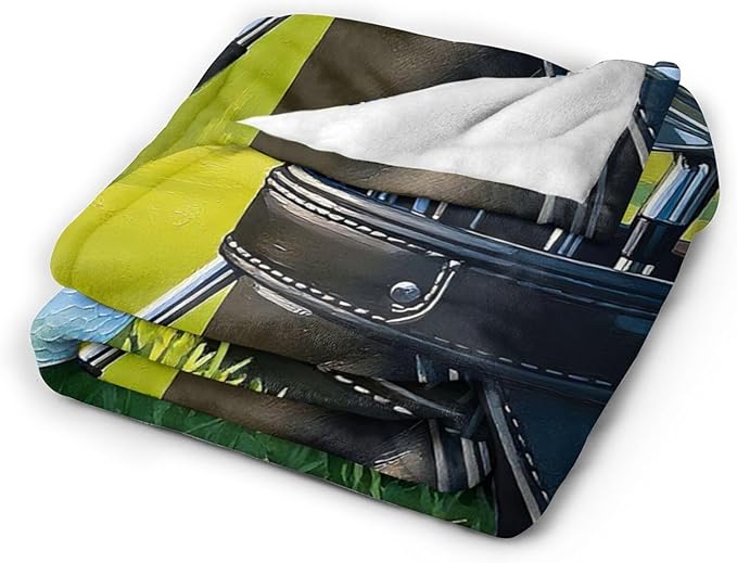 Golf Blanket for Boys Golfing Sport Throw Blanket Soft Cozy Fleece Fuzzy Stuffed Plush Flannel Gifts for Girls Women Kids Adults 40''x50''