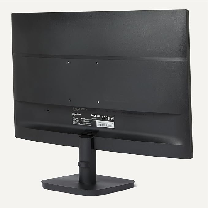 Amazon Basics 27-inch Computer Monitor 120 Hz, 1080P, HDMI, DP, VGA, VESA Compatible for Office,Home