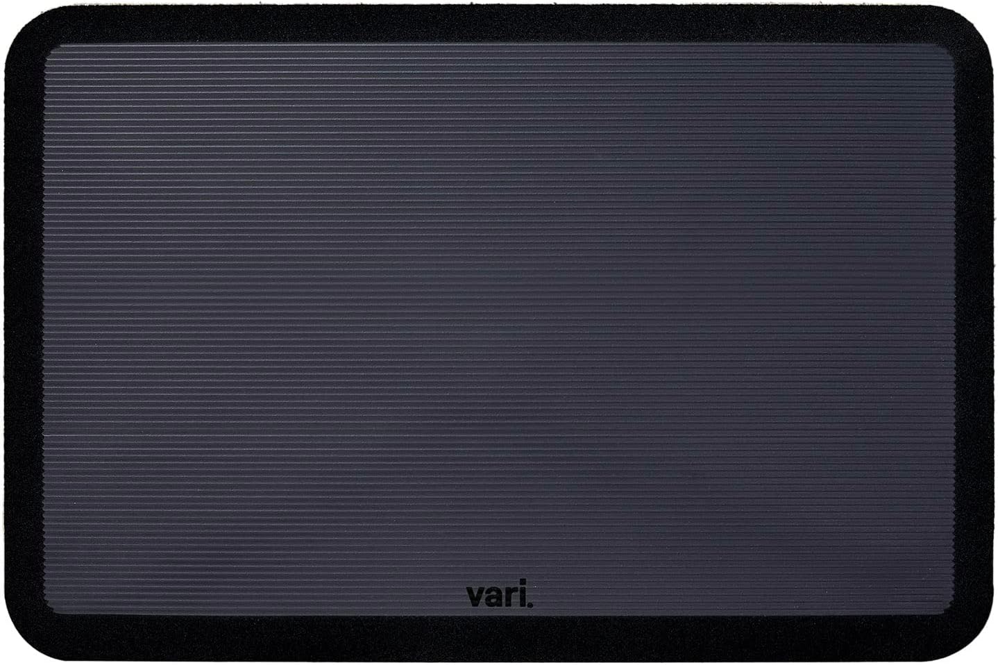 Vari Standing Mat - Anti-Fatigue Non-Slip Cushioned Mat for Standing Desks | 34x22 Inches - Black
