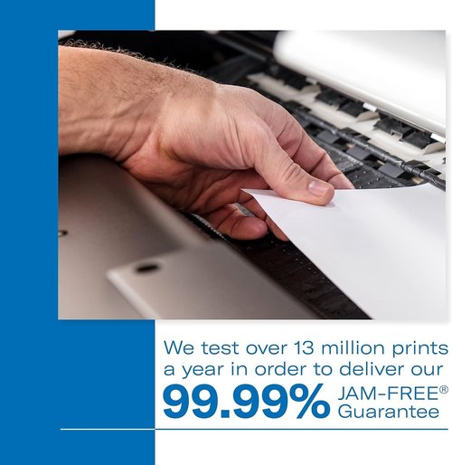 Hammermill White Cardstock - 110 lb Thick Card Stock, 8.5 x 11 Inches, 200 Sheets - Made in the USA