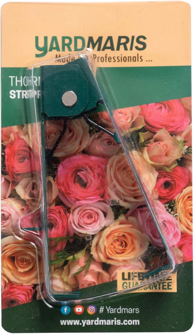 Rose Thorn Stripper Tool, Metal Leaf Thorn Stripper Tools Rose Stripper Tool, Removing Burrs Pliers & Garden