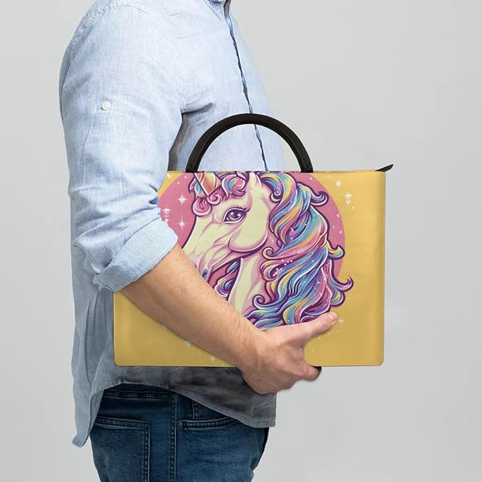 Hsnar 15.6 Laptop Case Briefcase Handbag with Accessory Pocket Slim Laptop Bag Laptop Sleeve