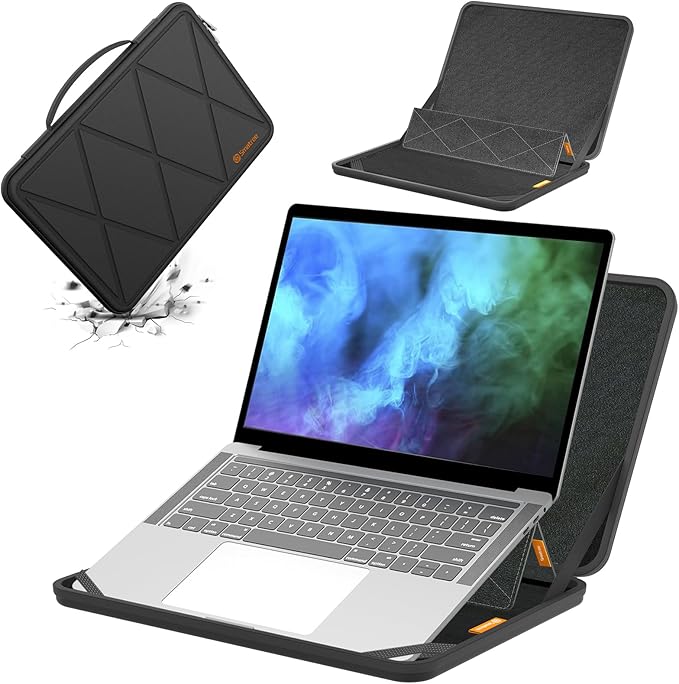 Smatree MS98 Hard EVA Protective Sleeve Case with Stand Compatible for 16 inch Acer Predator Triton 500/300 SE Gaming Laptop, for 16 inch ASUS ExpertBook B5 OLED B5602/B5602F Laptop