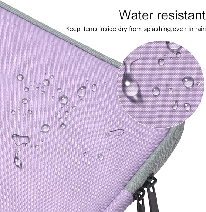 Laptop Sleeve 17 inch Laptop Bag for HP Lenovo Dell ASUS Acer Chromebook 17, HP Pavilion 17, ASUS Vivobook 17, Acer Nitro 5 17, Dell Inspiron 17, Lenovo IdeaPad 17.3 Computer Waterproof Case(Purple)