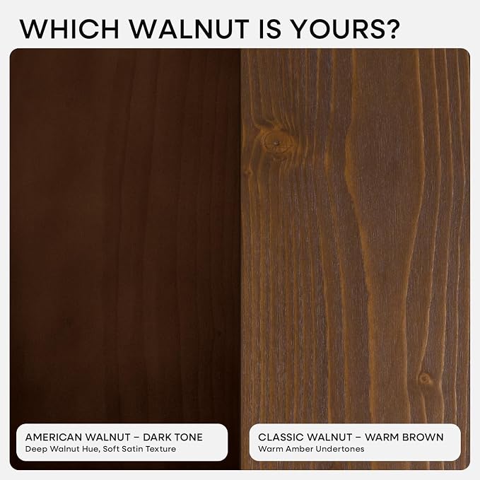 Homeforia 48 inch Walnut Floating Shelf, High End Solid Real Wood Large 48inch Floating Shelves for Wall, Dark Brown 48 inches Long Floating Shelves, Heavy Duty Bracket, 48 X 6.5 X 1.75 inch, Set of 2