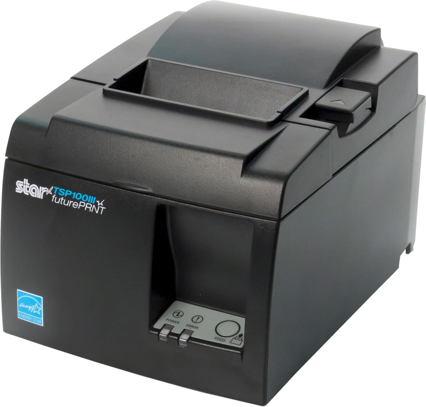 Star Micronics TSP143IIILAN Thermal Receipt Printer - Ethernet Connectivity, Auto-Cutter, Gray