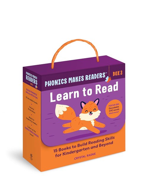 Phonics Makes Readers - Learn to Read Box 3 | Enhance Reading Skills for Back to School