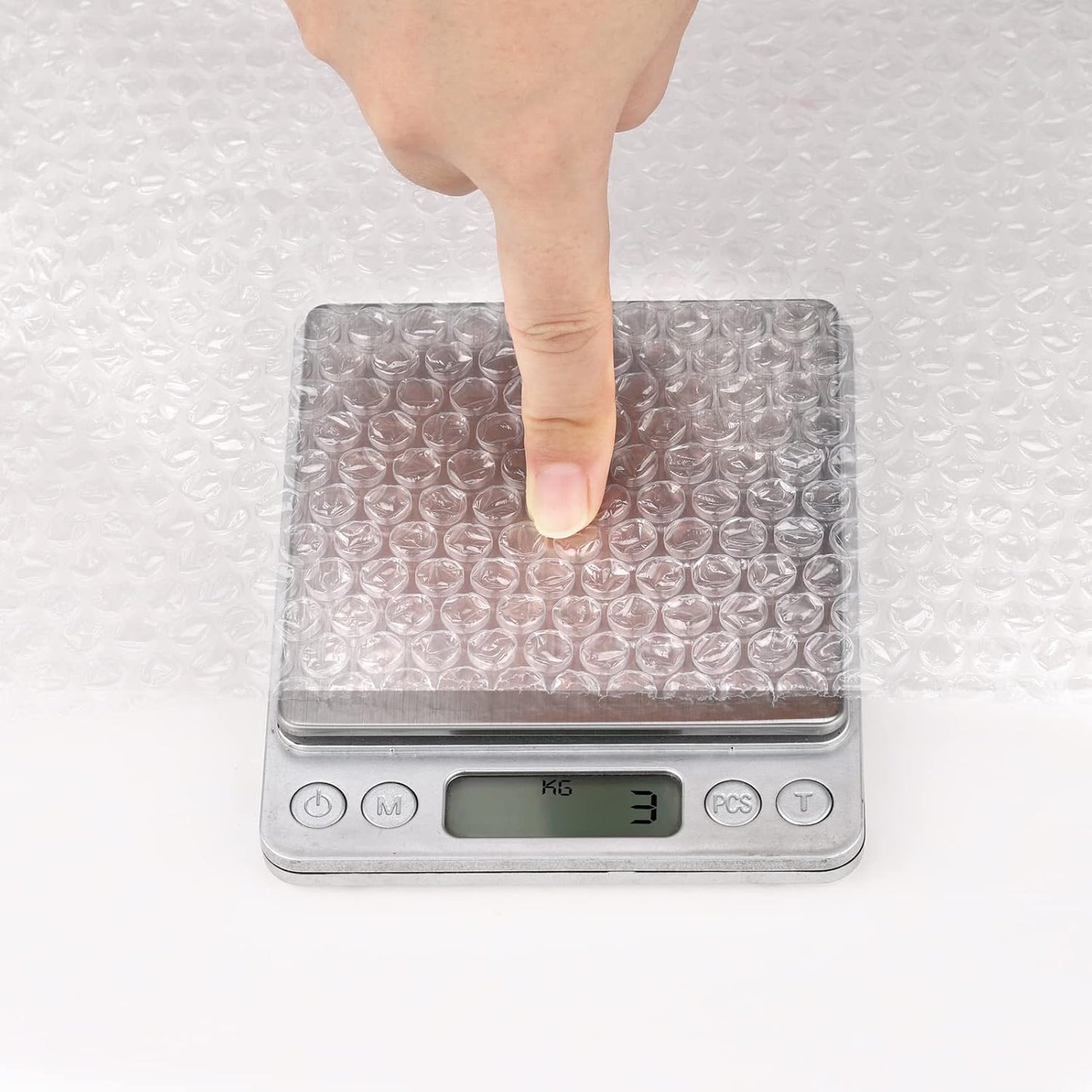 WANGUAGUA Bubble Packing Wrap - Cushioning Supplies for Moving Boxes | 12" x 15' Perforated Roll