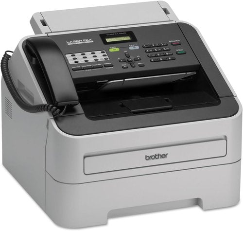 Brother FAX2940 Wireless Monochrome Printer - High-Speed Laser Fax, Scanner & Copier | Black/Gray