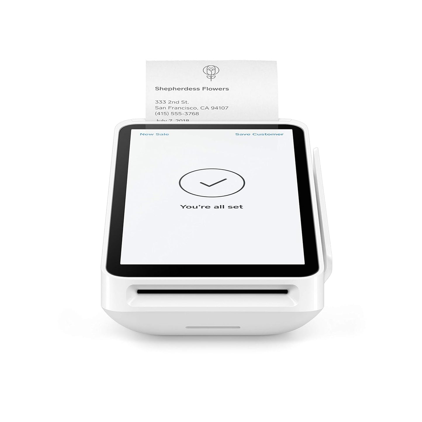 Square Terminal - Mobile POS Credit Card Machine for All Payment Types | Compact Design