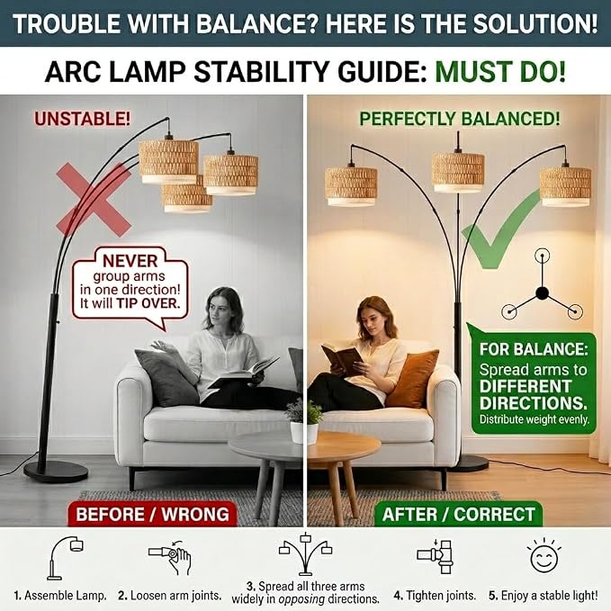 Floor Lamp with Shelves, Flower Floor Lamp for Living Room, Flower Standing Lamp with 3 Bulbs, Unique Corner Lamp with 3 Color Temperature, Foot Switch, Floral Tall Lamp for Bedroom Kids Home