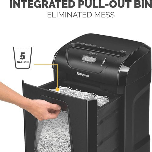 Fellowes 14C10 Cross-Cut Paper Shredder - 14-Sheet Capacity for Home Office Use