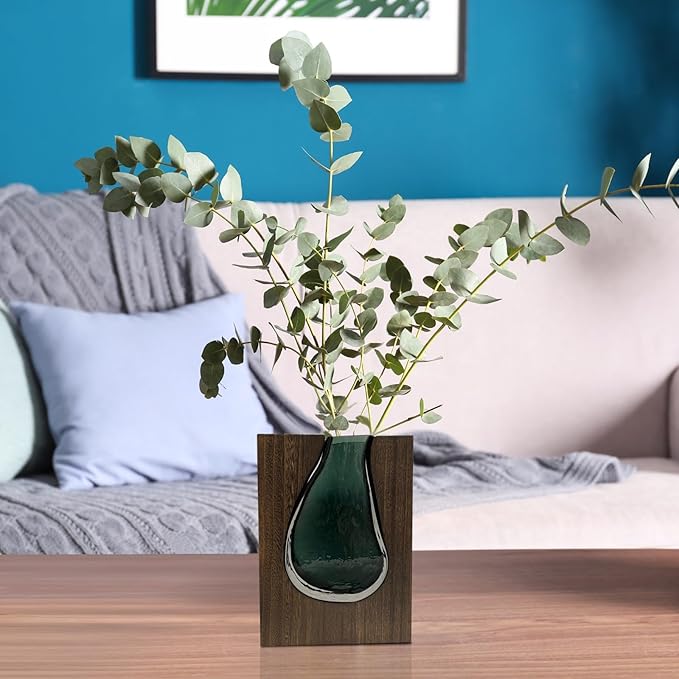 Beautiful Flower Vase - Exquisite Vase for Flowers - Elegant Entryway Centerpiece - Coffee Table Decor - Ideal Gift for a Wedding, Anniversary, or Housewarming