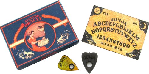 Little Things of Interest Ouija Board Kit - Blue Box & Planchette | 1/12 Scale DIY Set